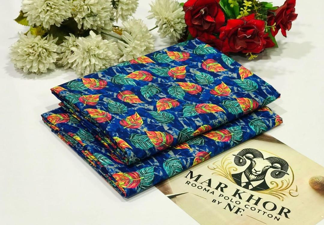 2 Pcs Women's Unstitched Printed Suit