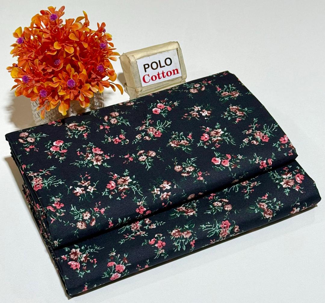 2 Pcs Women's Unstitched Printed Suit