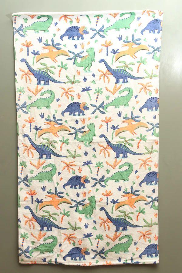 1 Pc Terry Cotton Printed Bath Towel 