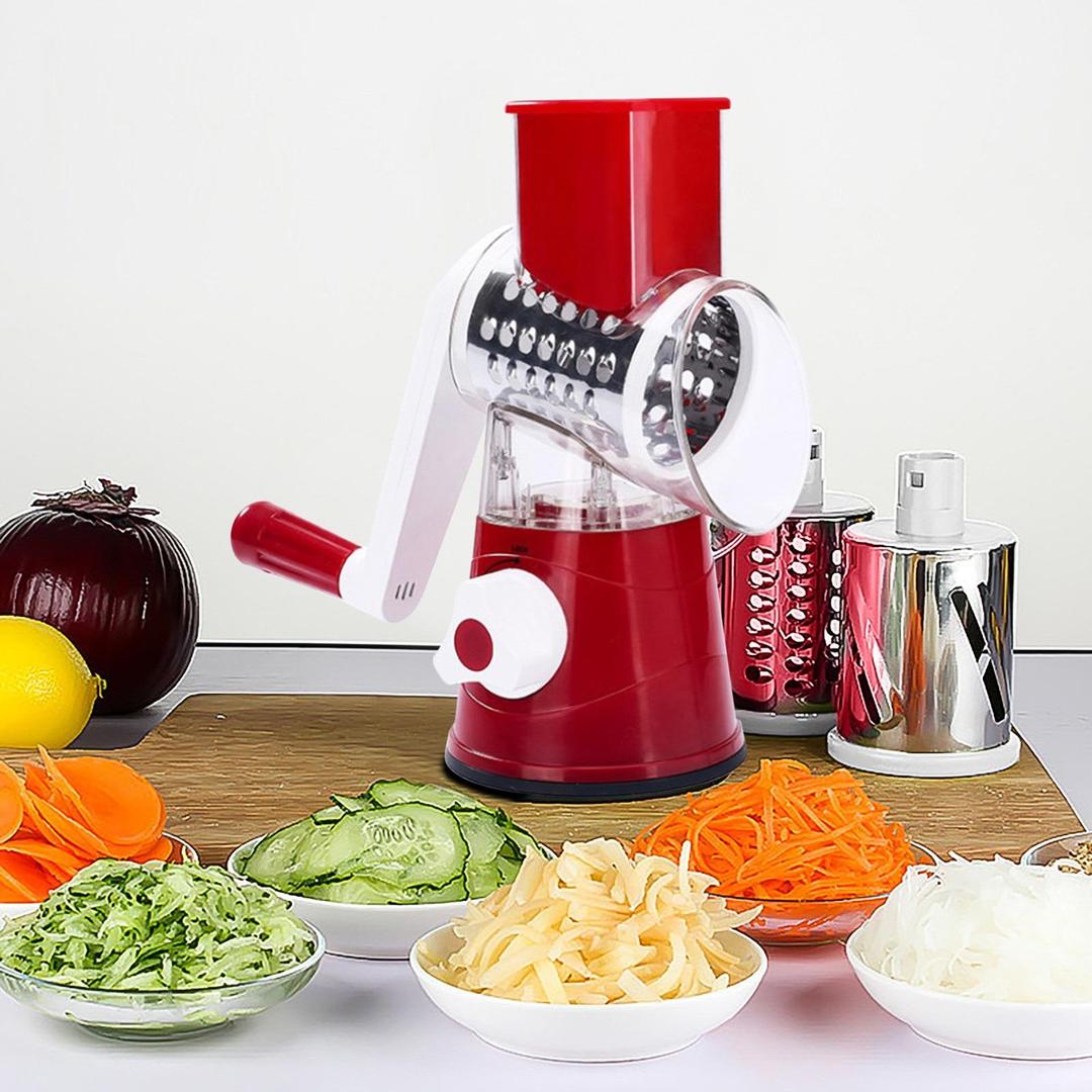 Versatile Vegetable Slicer - Easy to Use & Durable Stainless Steel Kitchen Tool