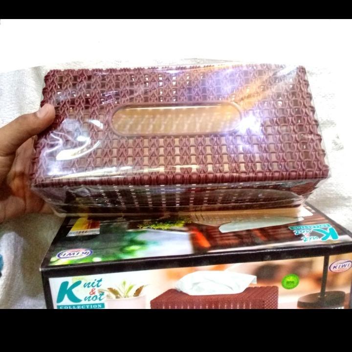 Kiwi Knit DesignTissue Box