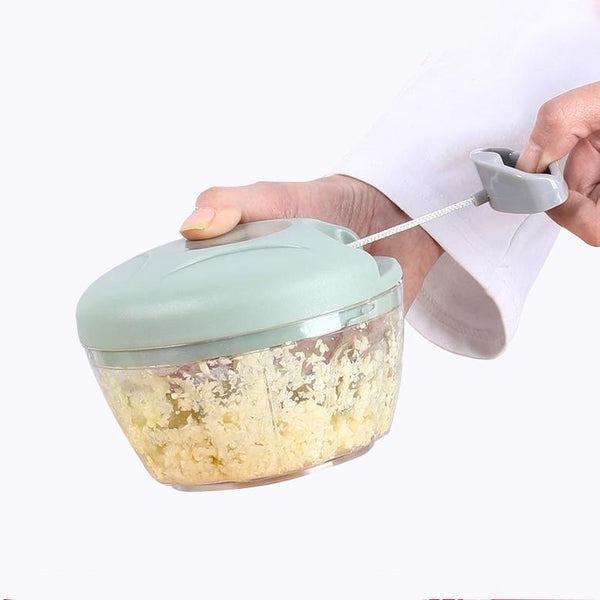  Hand Pull Manual Quick Food Chopper - Small