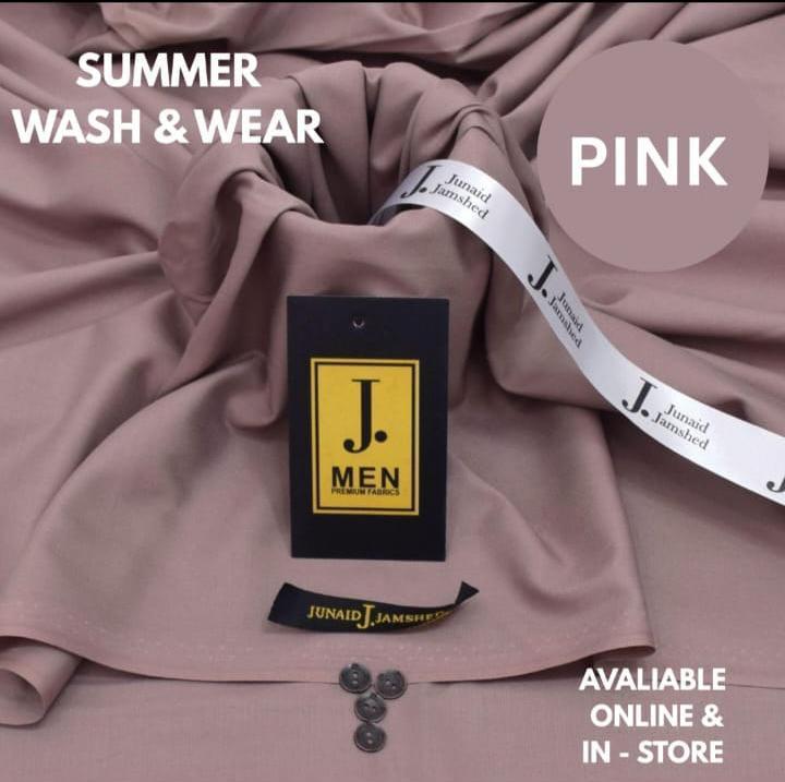 Men’s Unstitched Wash And Wear Plain Suit