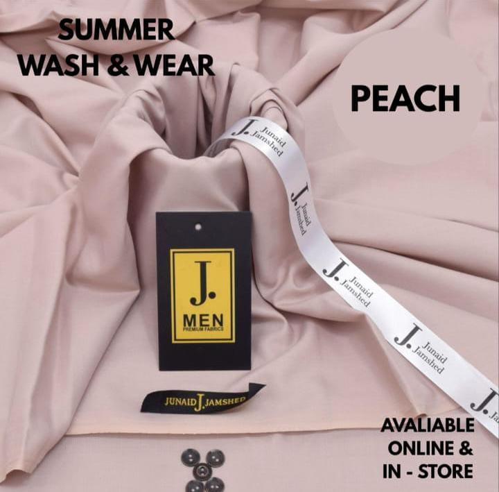 Men’s Unstitched Wash And Wear Plain Suit