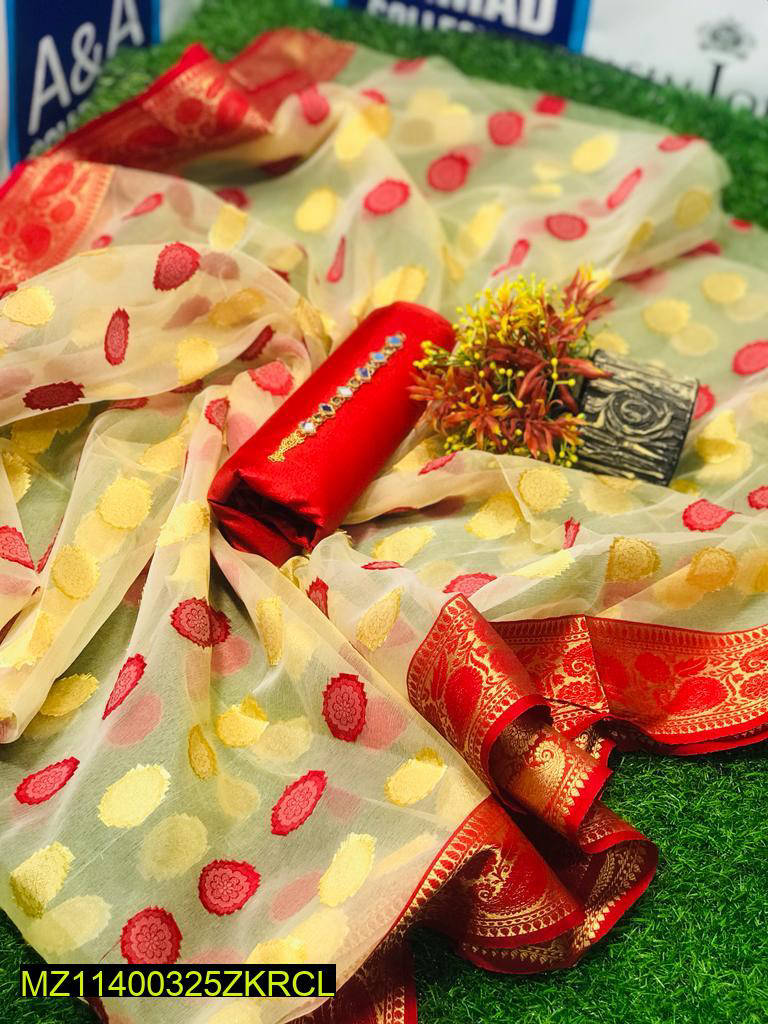 3 Pcs Women's Unstitched Katan Plain Suit