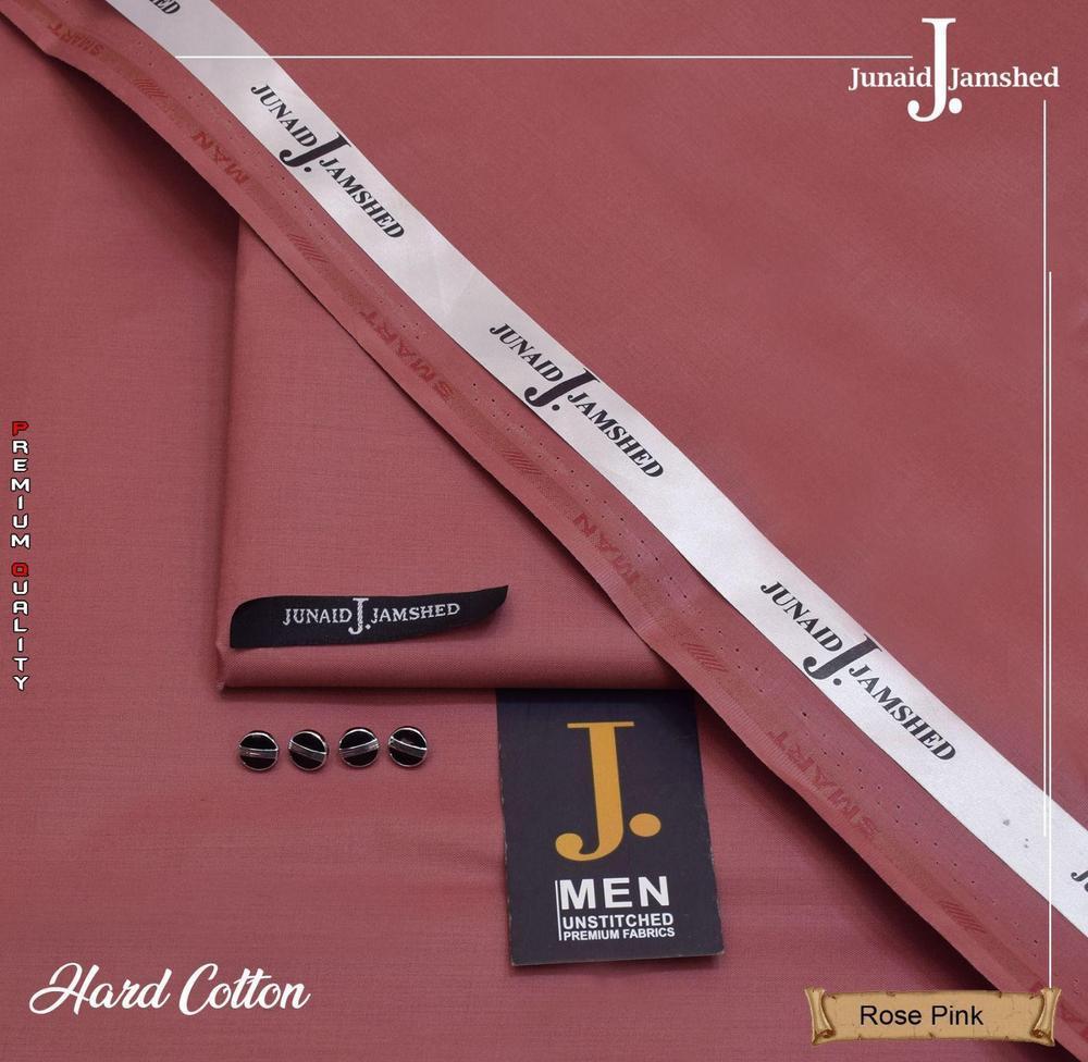 Men’s Unstitched Cotton Plain Suit