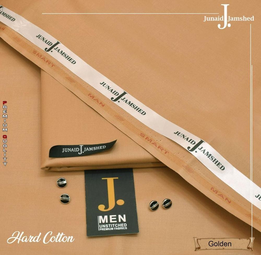 Men’s Unstitched Cotton Plain Suit