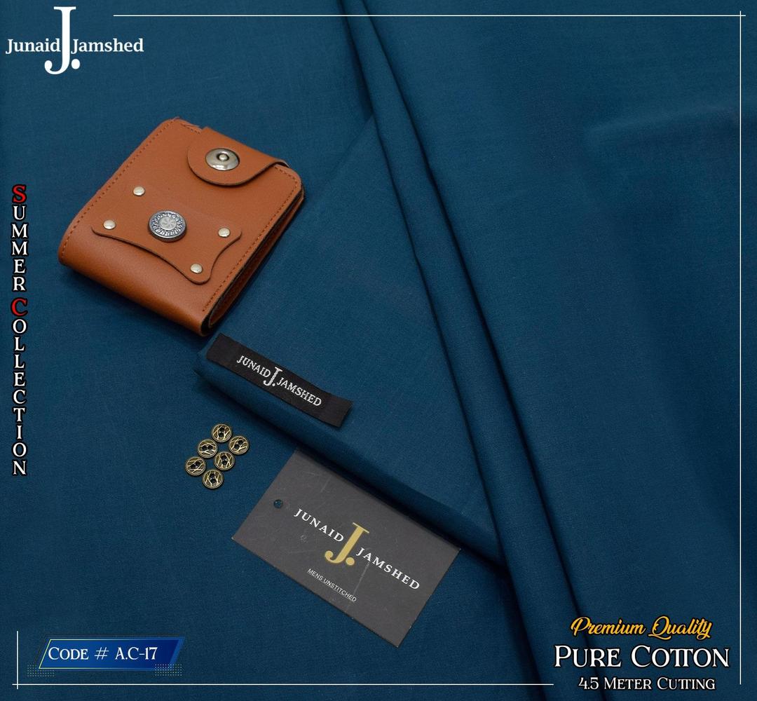 Men’s Unstitched Paper Cotton Plain Suit