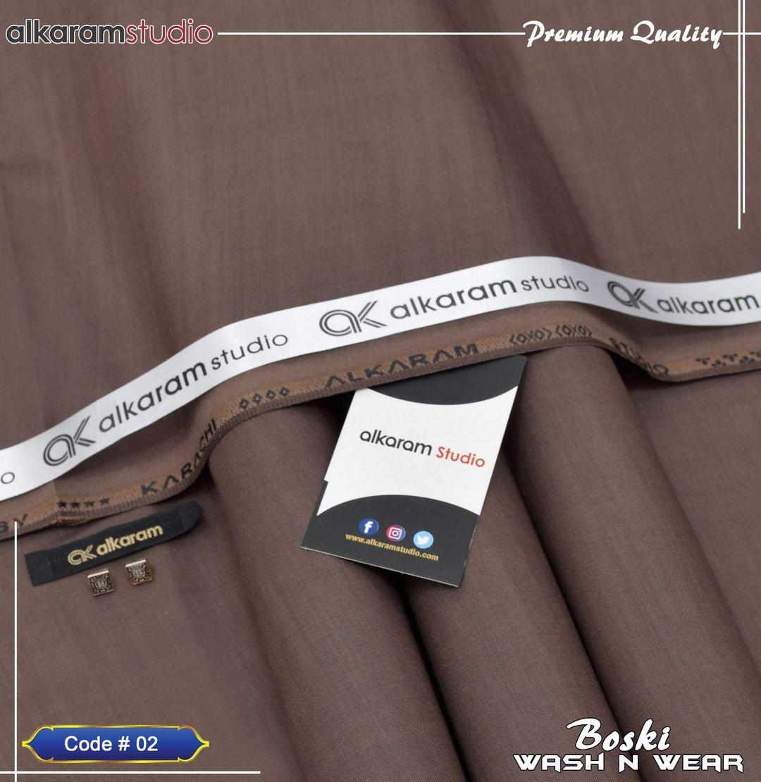 Men’s Unstitched Boski Plain Suit