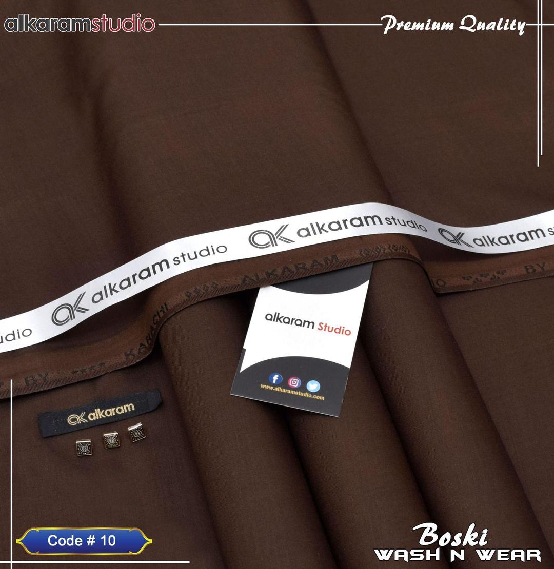 Men’s Unstitched Boski Plain Suit