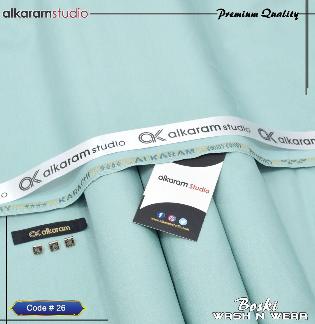 Men’s Unstitched Boski Plain Suit