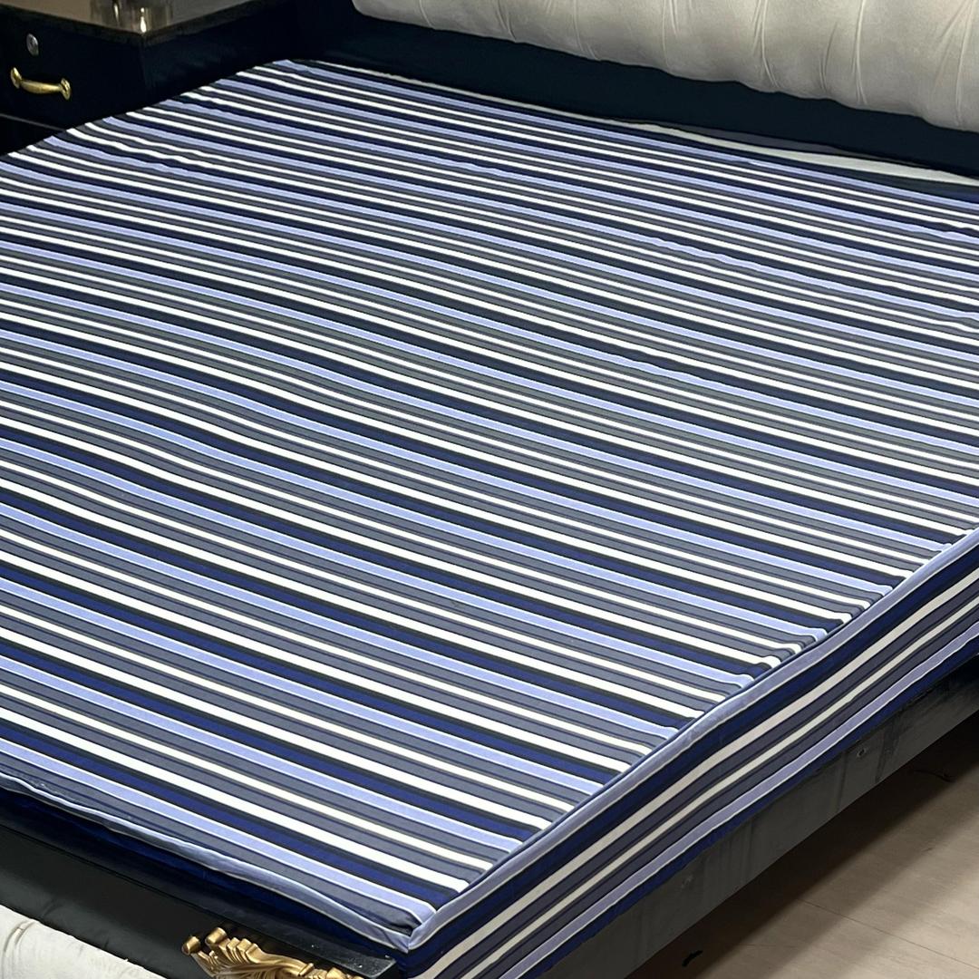 PU Printed Double Bed Mattress Cover