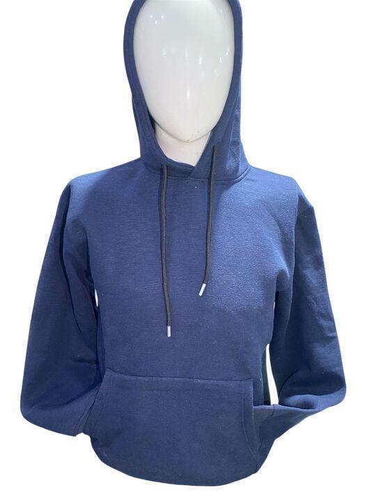 Men's Cotton Fleece Hoodie - 1 Pc Plain Hooded Sweatshirt for Comfort