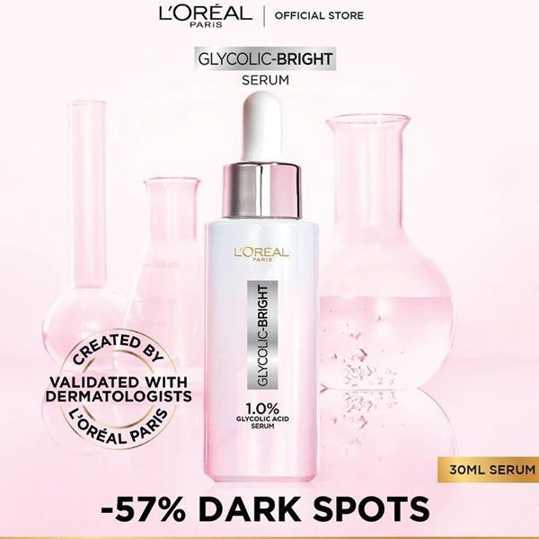 Glycolic Bright Instant Glowing Face Serum, 30 Ml