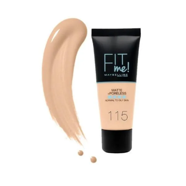FitMe Matte And Poreless Foundation-115