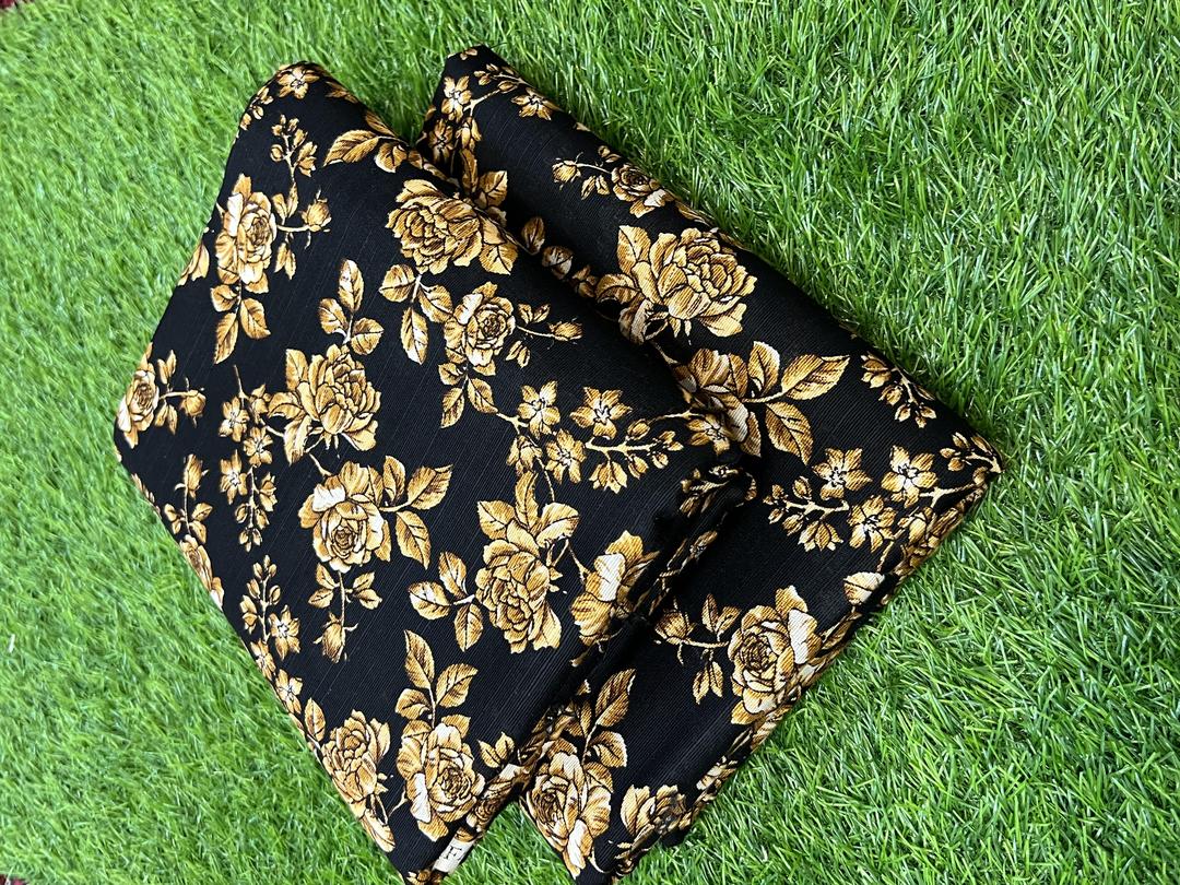 2 Pcs Women's Unstitched Printed Suit