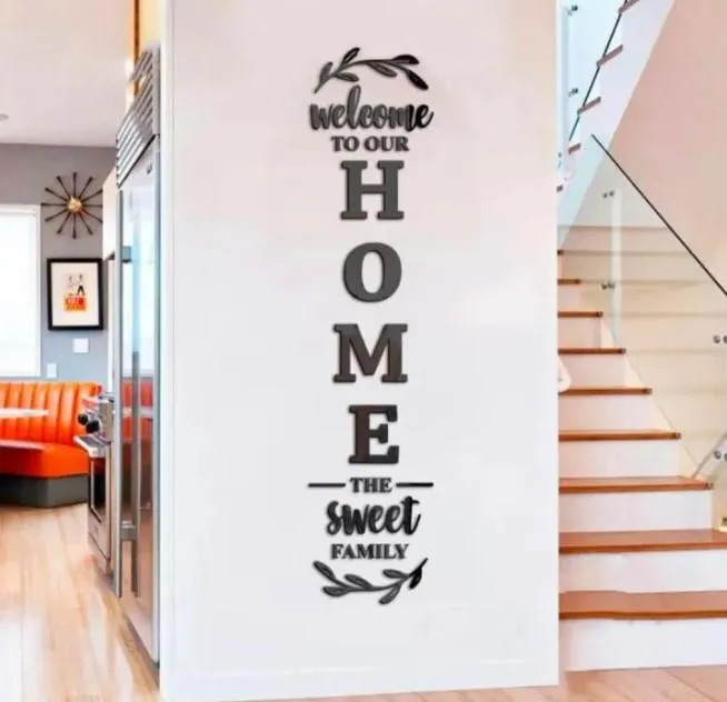 Sweet Home Wooden Wall Art