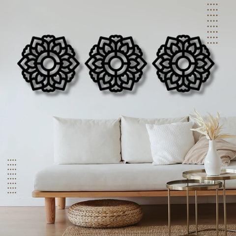Modern Abstract Wall Art - Pack Of 3