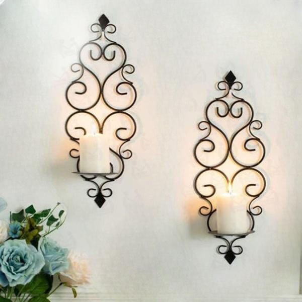 Wooden Wall Décor Shelves - Pack Of 2