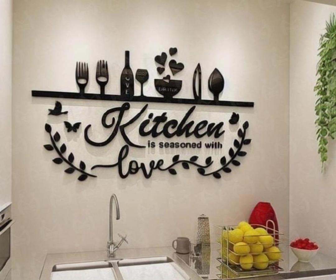 Kitchen Love Wooden Wall Art