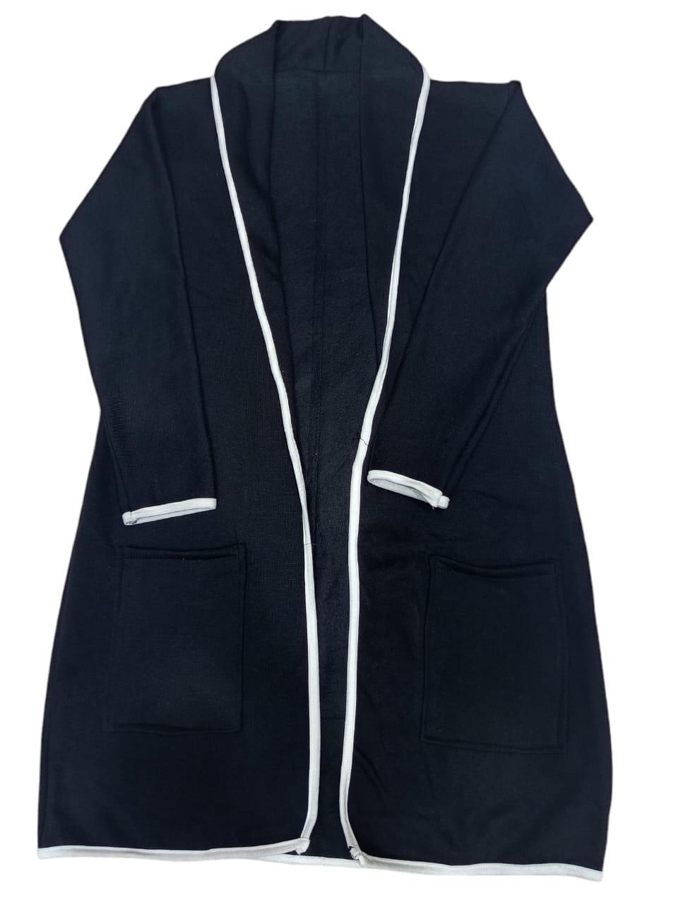 1 Pc Women's Stitched Fleece Cardigan