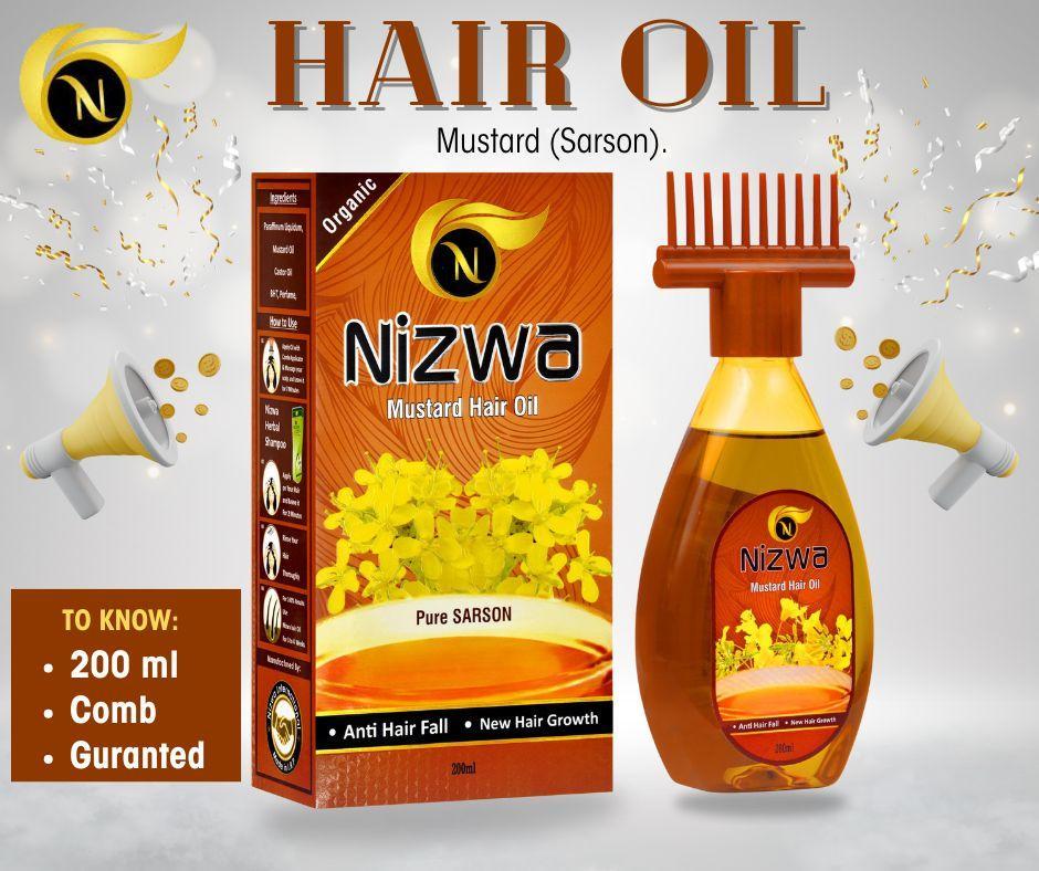 Nizwa - Mustard Hair oil