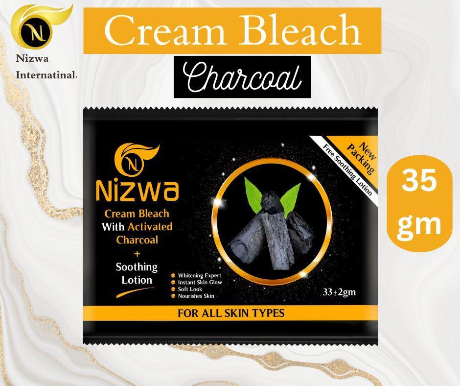 Nizwa - Charcoal cream bleach with smooth lotion (Pack Of 2)