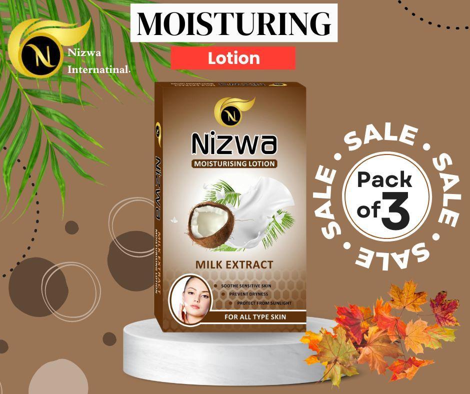 Nizwa - Moisturizing Lotion (Pack Of 3)