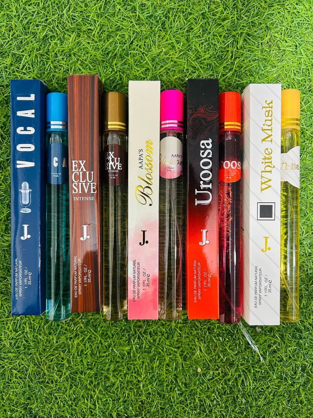 Enchanting Floral Perfume Set - 5 Pcs Long Lasting Fragrance for Women