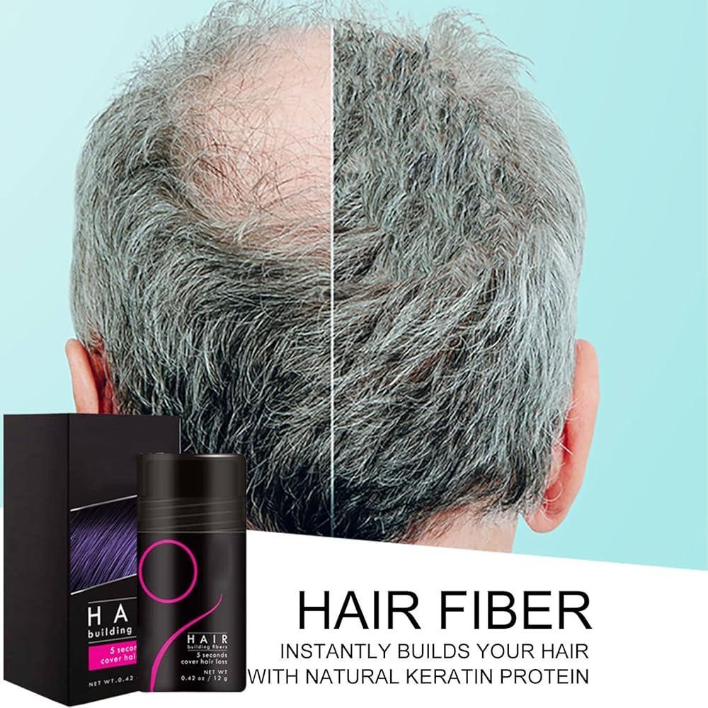 Revitalize Your Hair with Volume-Boosting Hair Building Fiber - 12g