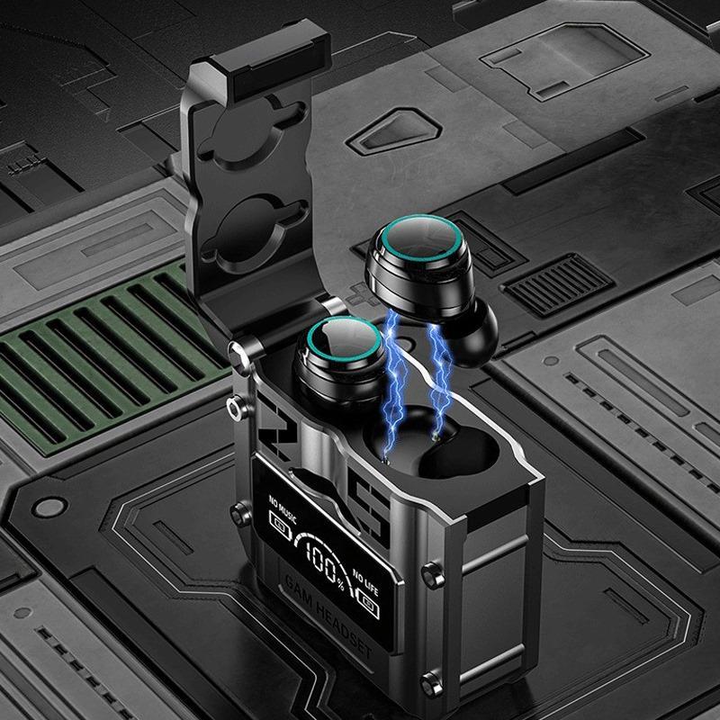 Gaming Headset Low Latency In-ear Earbuds Bluetooth 5.3 Black
