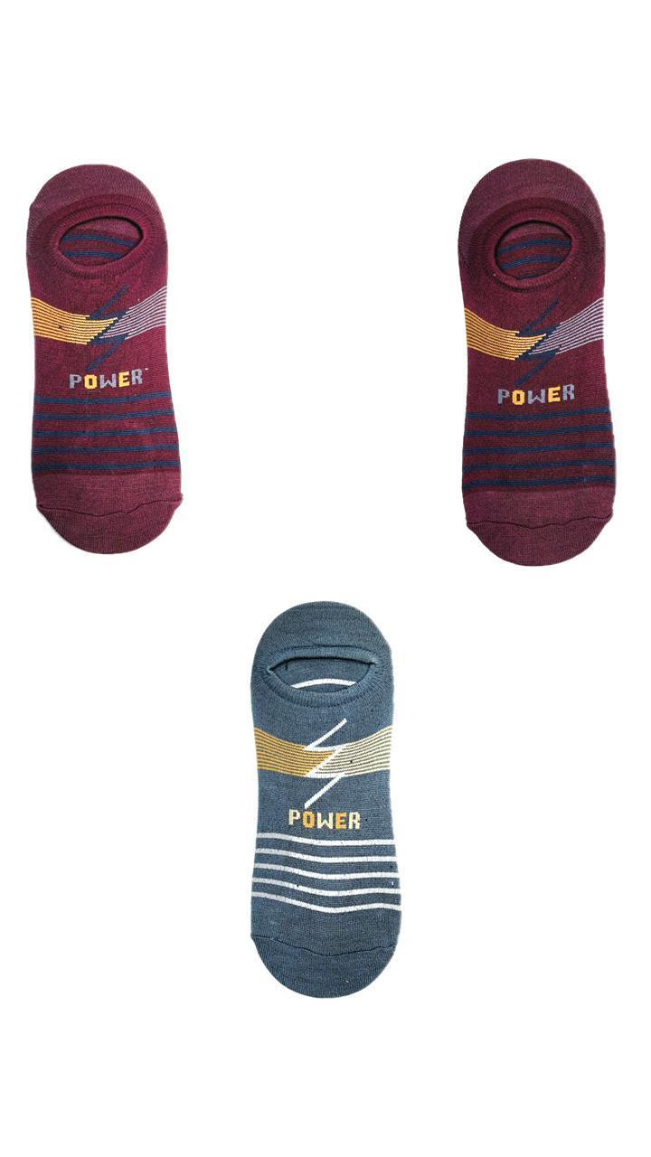 Cotton No Show Socks - Pack Of 3