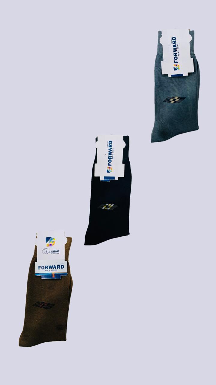 Men's Cotton Crew Socks, Pack Of 3