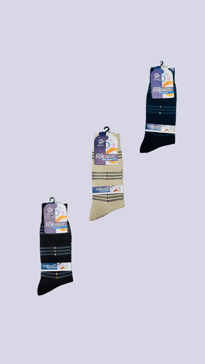 Men's Cotton Crew Socks, Pack Of 3