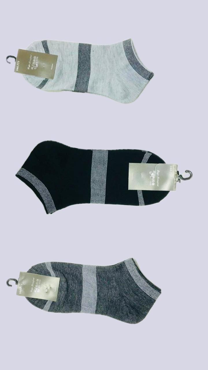 Men's Ankle Length Socks, Pack Of 3