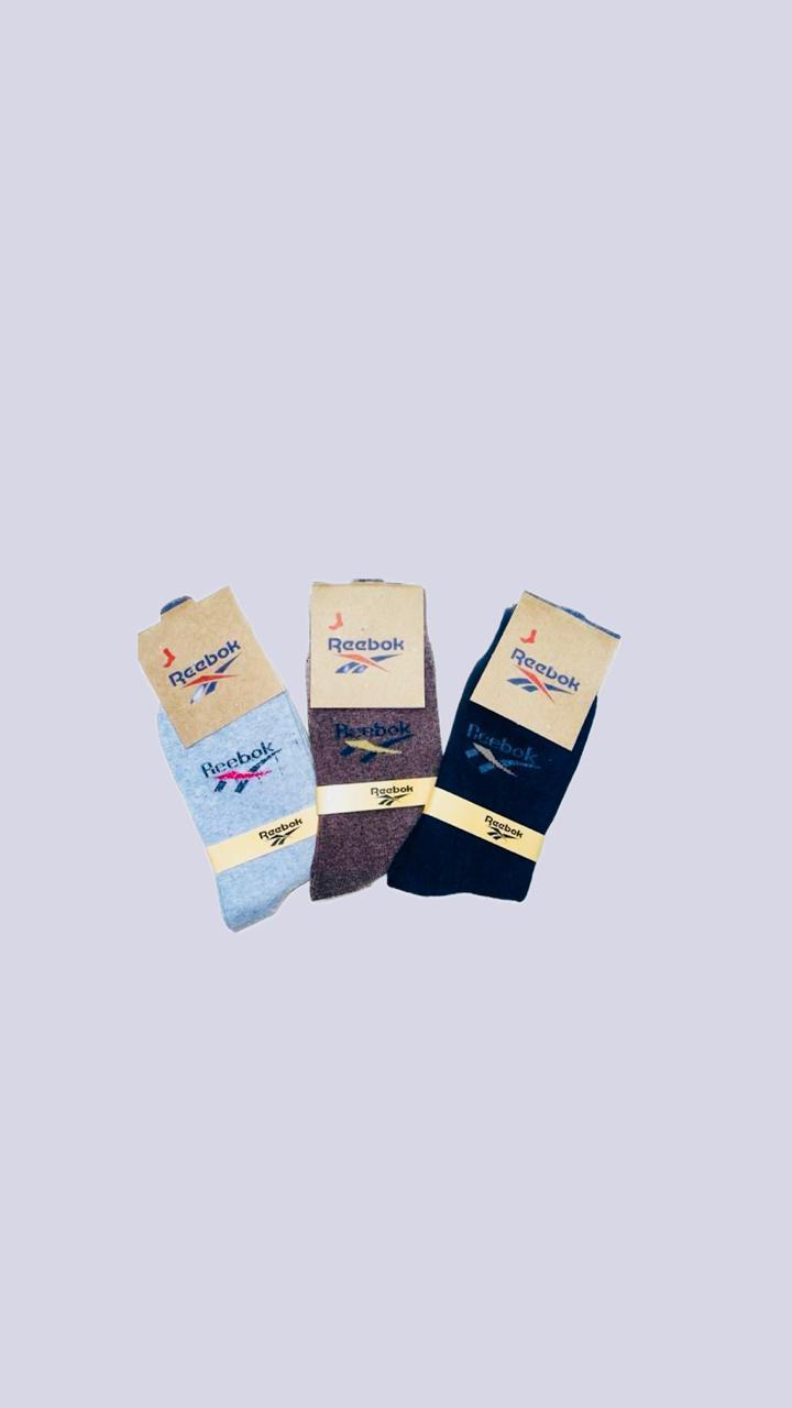 Comfortable Cotton Crew Socks for Men - Pack Of 3