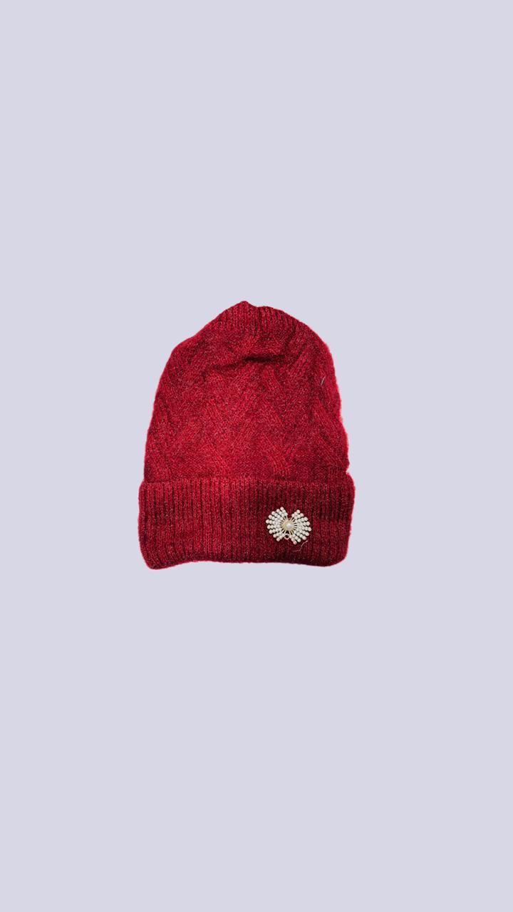 1 Pc Wool Plain Beanie