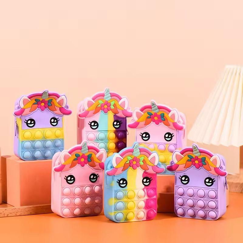 Multicolor Casual Girl's Crossbody Bag - 1 Pc