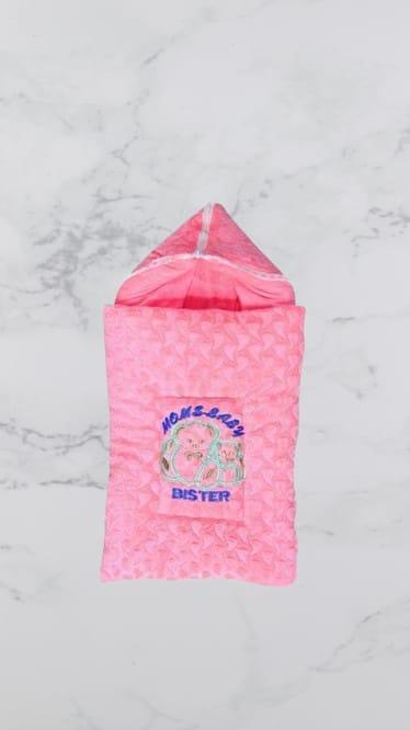 Baby Embroidered Swaddle Blanket