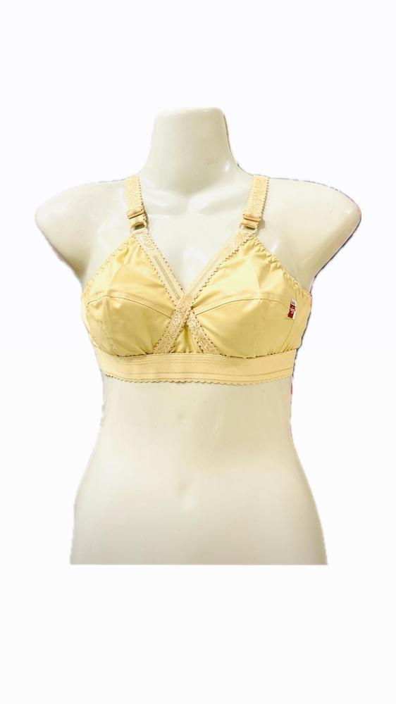 Comfortable Cotton Non-Padded Bra - Pack of 2, Printed Design