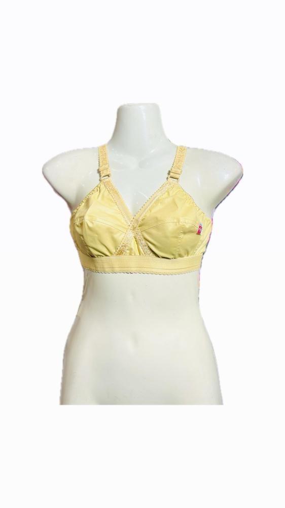 Comfortable Cotton Printed Non-Padded Bra - Pack of 2