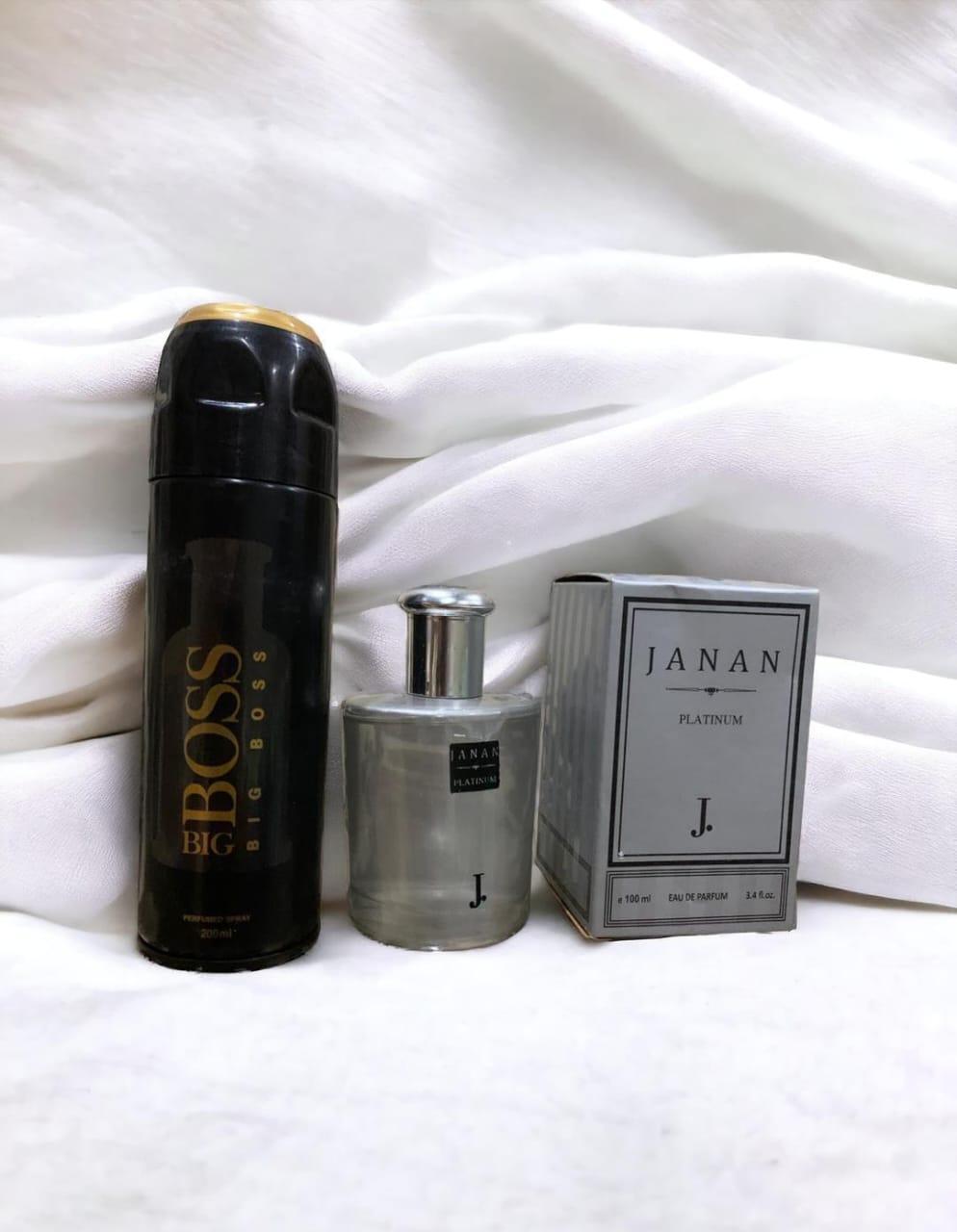 Unisex Perfume Set - Long Lasting Fragrance (1 Pcs) & Body Spray
