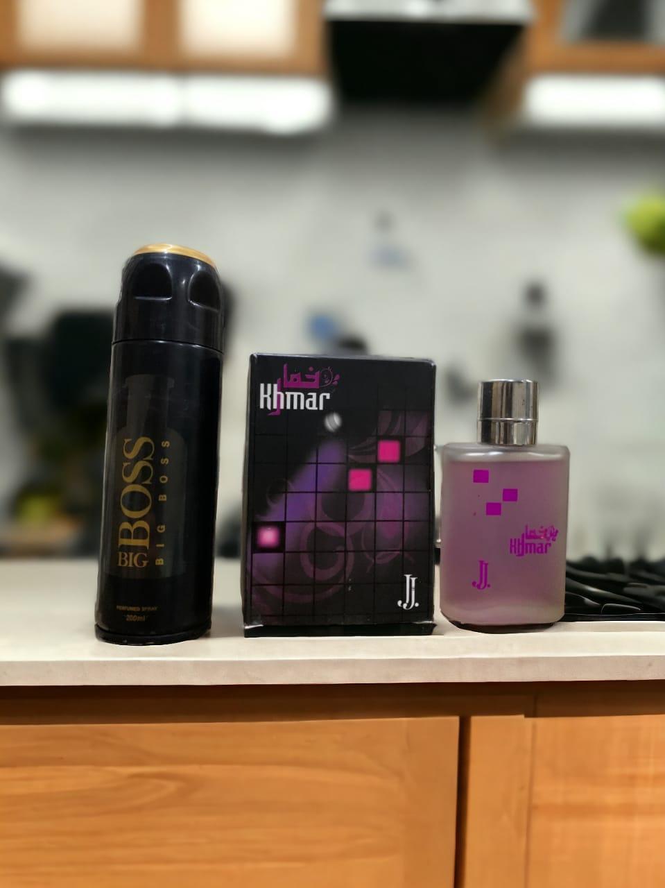 Long Lasting Fragrance Perfume Set - 1 Perfume & 1 Body Spray