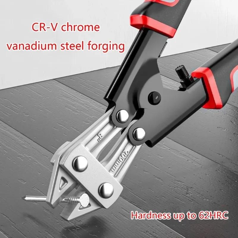 Chrome Vanadium Steel Bolt Cutter Red 22cm