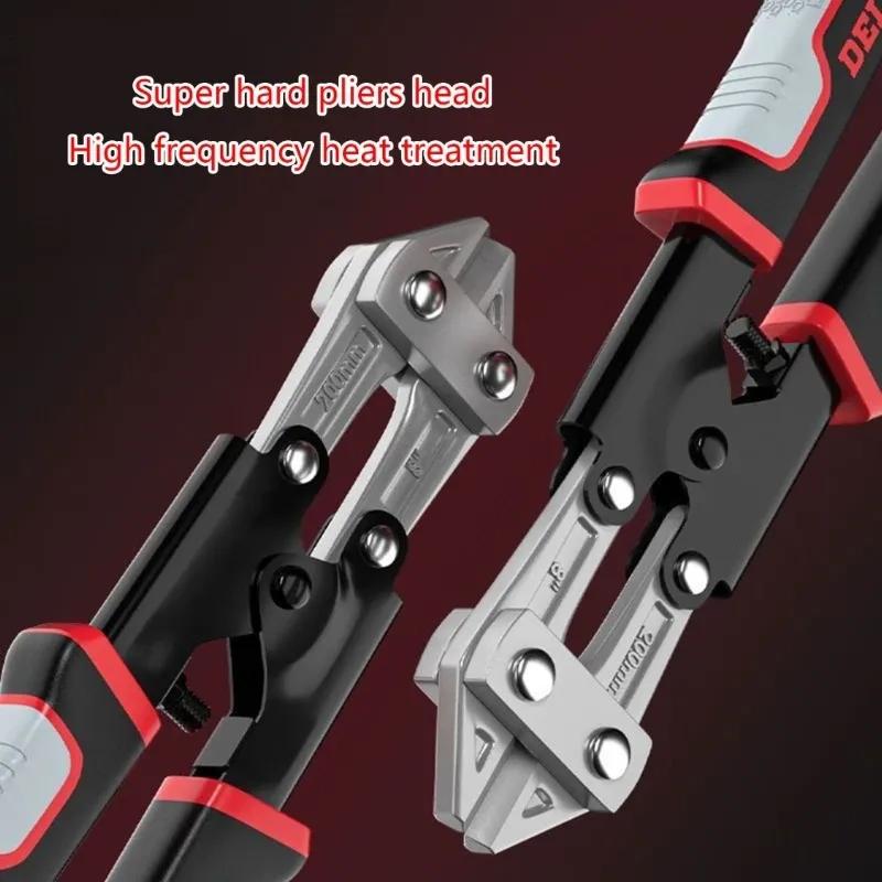 Chrome Vanadium Steel Bolt Cutter Red 22cm