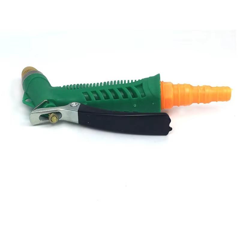 Green Lever Spray Nozzle for Garden Cleaning