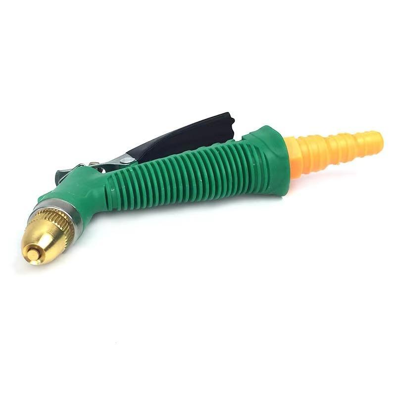 Green Lever Spray Nozzle for Garden Cleaning