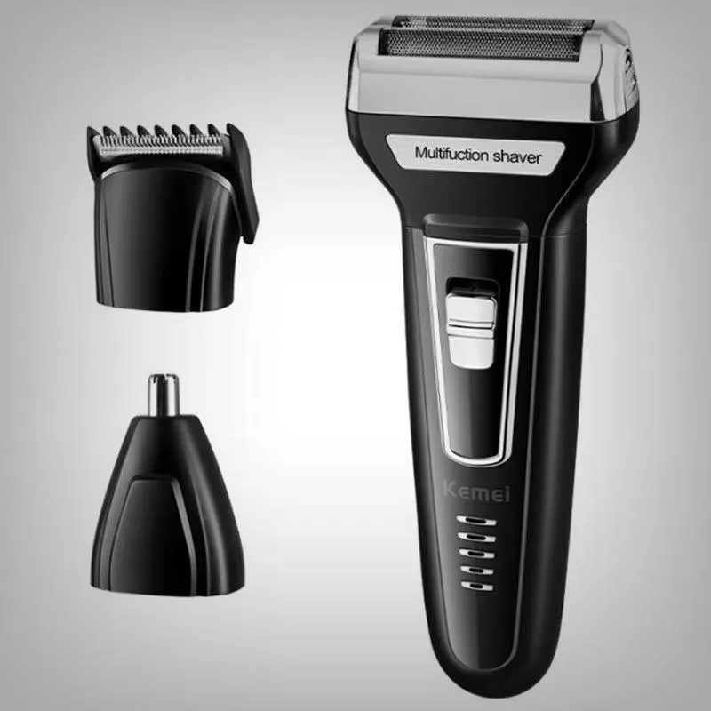 	Dry Shave, Wet, Cordless, Rechargeable, Self-Sharpening, Pop-Up Trimmer Men's Hair Trimmer