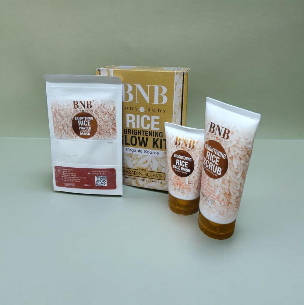 3 in 1 Skincare Bundle – Rice Kit (1 Set)