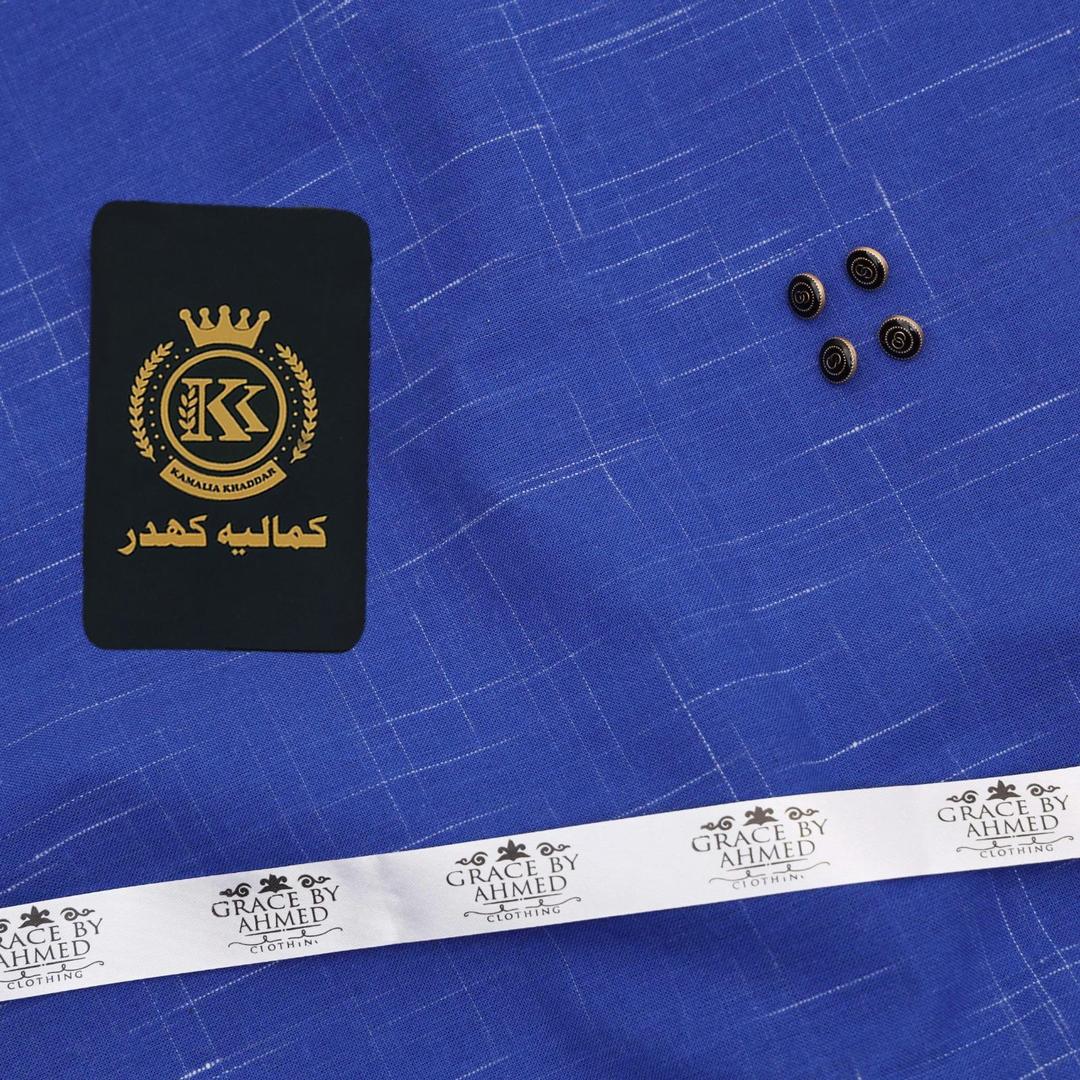 Men’s Unstitched Cotton Plain Suit